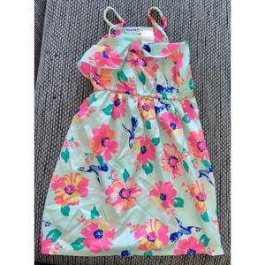 Blueberi Boulevard Slvlss Floral Print Dress, Sz 5